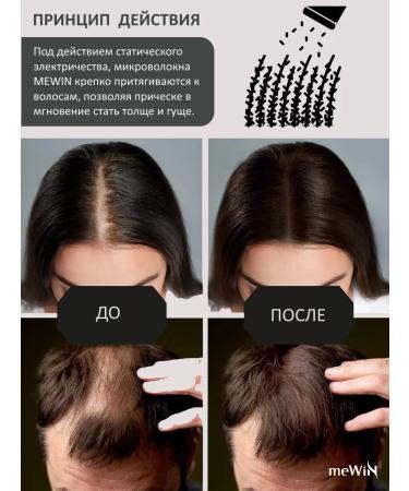 Mewin Thickener for hair brown 25 grams - Buy Online on GoSupps.com