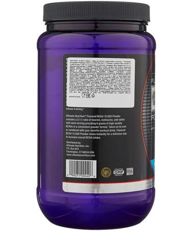 Ultimate Nutrition Flavored BCAA 12000 457 gr (lemon lime) - Buy Online on GoSupps.com