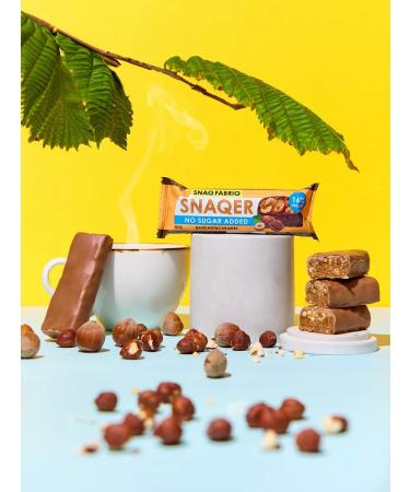Snaq Fabriq Protein bars without sugar SNAQER 12pcs - Buy Online on GoSupps.com