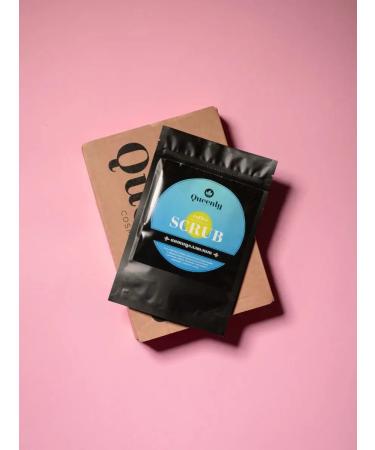 Queenly Cosmetics Coffee Scrub Minimizer for the Body with Collagen and Bromelain - Buy Online on GoSupps.com