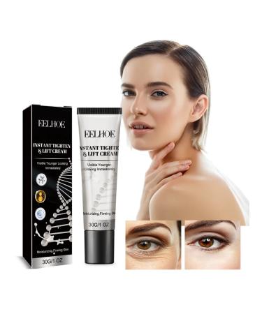 Moisturizing and raising cream for instant facial lifting ...