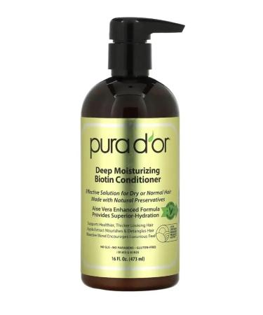 PURA D'OR Deeply moisturizing air conditioning with biotin 473 ml