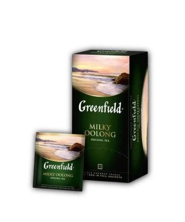 Tea Black Greenfield Milky Oolong in bags 25 pcs - Buy Online on GoSupps.com