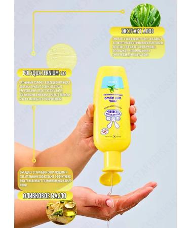 Eared Nyan Shower gel and shampoo children 250 ml. 0+ without tears - Buy Online on GoSupps.com