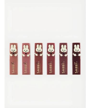 Korean cosmetics Lipstick for lip matte sabbi 6 shades of Korea - Buy Online on GoSupps.com