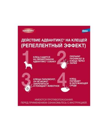 Elanco Drops for dogs 25-40kg from fleas 1Piptet*4ml - Buy Online on GoSupps.com