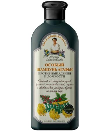 Grandma Agafia's Recipes Shampoo against falling out and brittle hair 350 ml