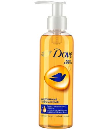 DOVE Micellar nutrition gel for removing makeup 120 ml