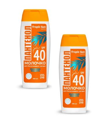 KRASSA Tropic Sun milk with panthenol 100 ml 2 pcs