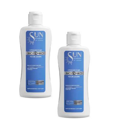 KRASSA Milk soothing after tanning Sun Expert 180 ml 2 pcs