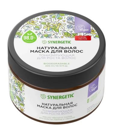 SYNERGETIC Mask tonic for hair growth natural 300 ml - Buy Online on GoSupps.com