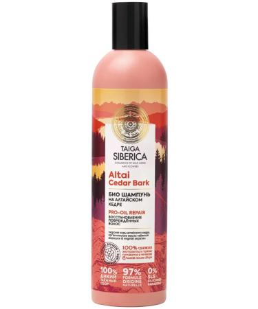 Natura Siberica Taiga shampoo Restoration of damaged hair 400 ml