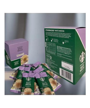 Starbucks Soluble Coffee White Mocha - Buy Online on GoSupps.com