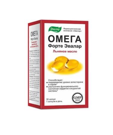 Evalar Omega forte capsule 30 pcs