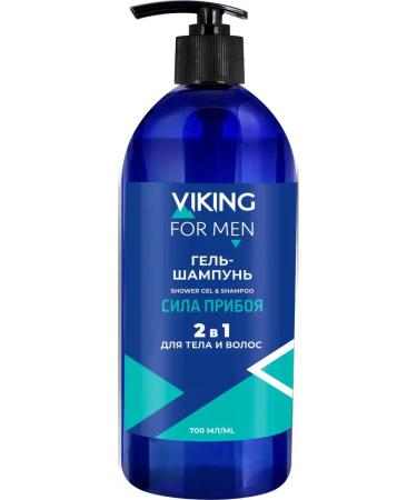 Viking MEN-shampoo MEN Strength for Body and Hair 2B1 700 ml