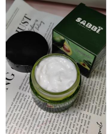 cream for the face moisturizing with sabbi avocado