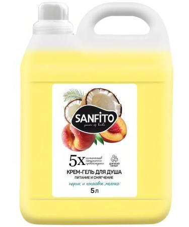 SanFito Cream-gel Power of Herbs for shower power and softening 5 liters