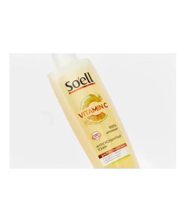 Soell Vitamin Comune System Tonic 100 % antioxidant 200 ml - Buy Online on GoSupps.com