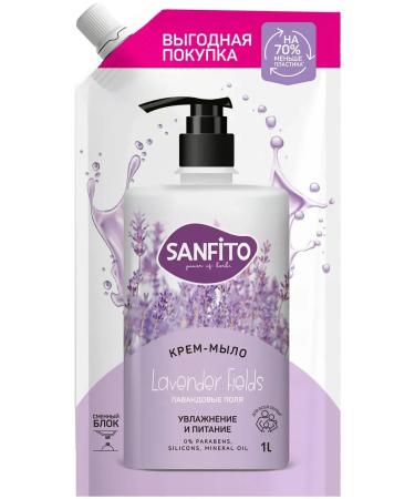 SanFito Liquid soap Power of Herbs Lavender Fields Moisturization 1 L