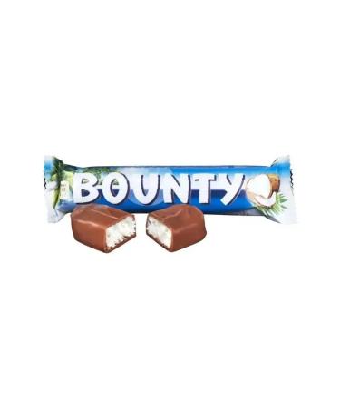 Bounty Chocolate bar with coconut 32 pieces of 55 g - Buy Online on GoSupps.com