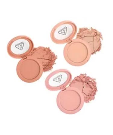 3CE Matte compact blush Mood Recipe #Rose Beige - Buy Online on GoSupps.com