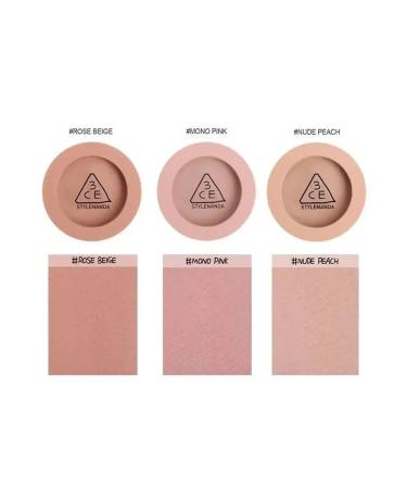 3CE Matte compact blush #fig dive - Buy Online on GoSupps.com