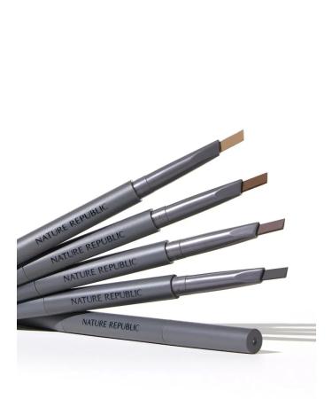Nature Republic Eyebrow pencil 02 Pecan Brown 0.3 gr - Buy Online on GoSupps.com
