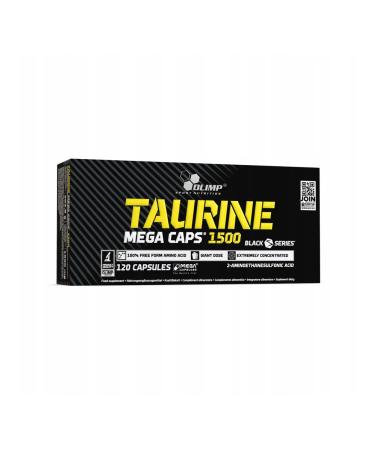 Olimp Sport Nutrition Taurin 120 caps for energy and training Taurine Mega