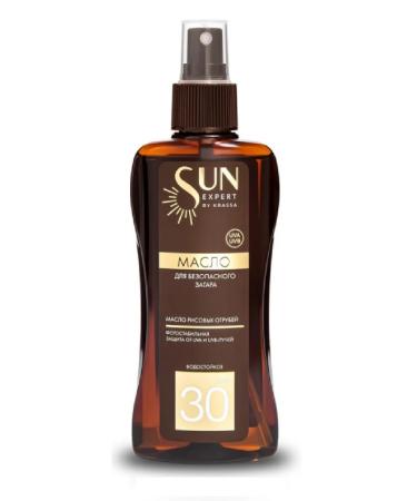 KRASSA Oil for safe tanning SPF 30 180 ml 2 pcs - Buy Online on GoSupps.com