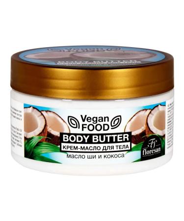 Floresan Vegan Food cream for the body oil and coconut oil 250 ml - Buy Online on GoSupps.com