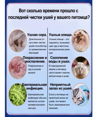 Drops from the ear tick for cats in the ears 60 ml - Buy Online on GoSupps.com