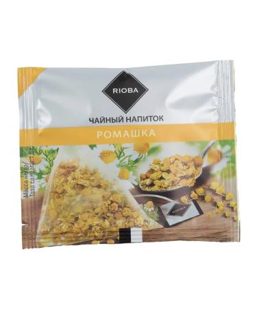 RIOBA Tea chamomile drink (1.5g x 14pcs) 21 g - Buy Online on GoSupps.com
