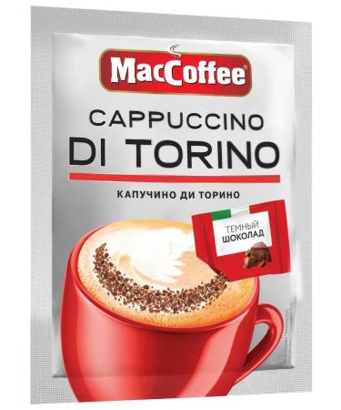MacCoffee Coffee drink CAPPUCCINO DI Torino 3V1 soluble 25.5 g - Buy Online on GoSupps.com