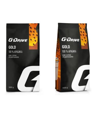 GDrive Gold coffee grain 1 kg - Buy Online on GoSupps.com