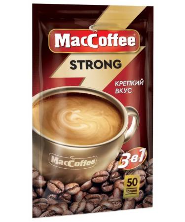 MacCoffee Coffee drink Strong 3B1 Portion (18g x 50pcs) 900g - Buy Online on GoSupps.com