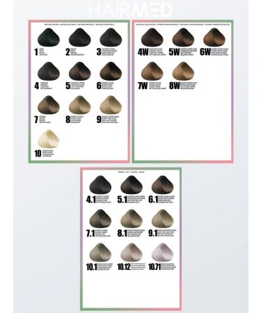 HAIRMED Hair dye Professional 10 2 2 - Buy Online on GoSupps.com