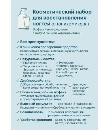 Aye Cosmetic set for restoration of nails from the fungus - Buy Online on GoSupps.com