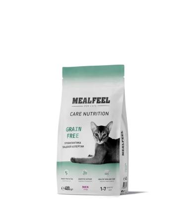 Mealfeel Dry food for adult cats with a duck 400 g