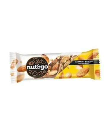 Nut and Go Almond bar Nut N GO 34g x 18pcs 2 units - Buy Online on GoSupps.com
