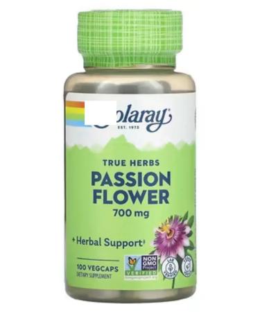 iherb Passion Flower Passiflora 700 mg 100 capsules