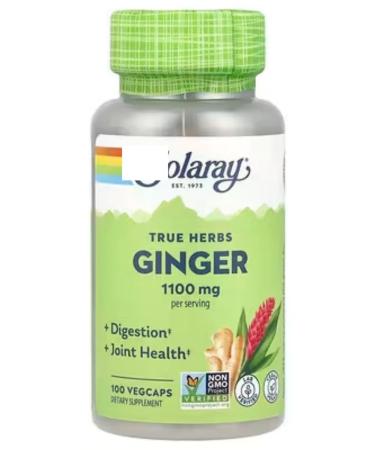 iherb Ginger ginger 1100 mg 100 capsules
