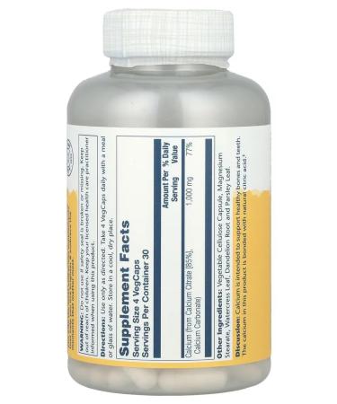 iherb Calcium Citrate 1000 Mg Calcium Citrate 120 capsules - Buy Online on GoSupps.com