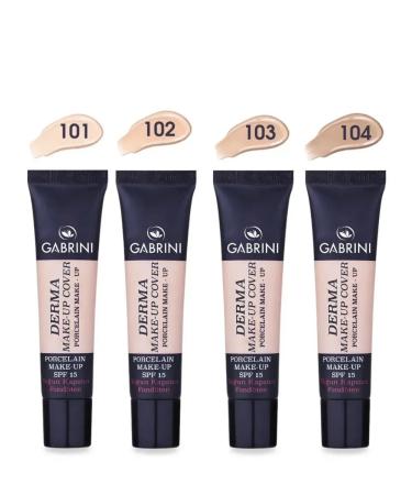 GABRINI Derma SPF 15 Tonal Cream tone 102 (beige) - Buy Online on GoSupps.com