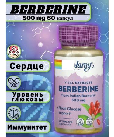 iHerb Berberine 500 mg Berberin 60 capsules