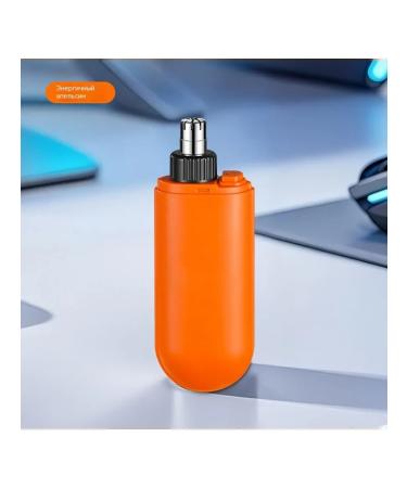 Trimmer for hair on the nose orange