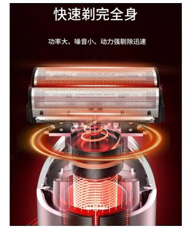 Electric trimmer NV8618G Double nozzle IPX7 - Buy Online on GoSupps.com