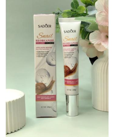 cream around the eyes with Mucin Snail and Collagen 20g