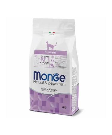 MONGE Sterilized for sterilized cats with chicken 1.5 kg