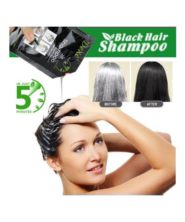 Dexe Shampoo hair dye and beard coloring gray hair 10*25ml - Buy Online on GoSupps.com