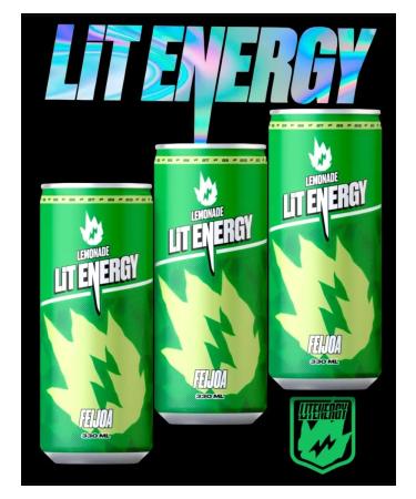 LIT ENERGY Feijoa lemonade Feihoa